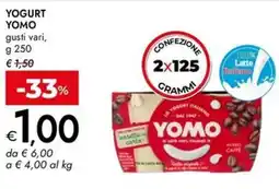 Bennet Yogurt YOMO offerta