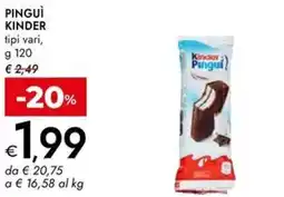 Bennet Pinguì KINDER offerta