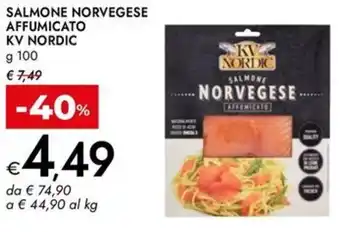 Bennet Salmone norvegese affumicato KV NORDIC offerta