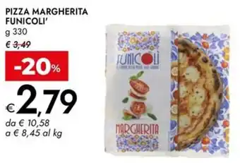 Bennet Pizza margherita FUNICOLI' offerta