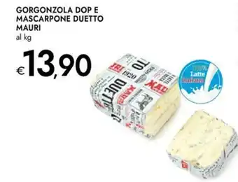 Bennet Gorgonzola dop e mascarpone duetto MAURI offerta