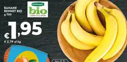 Bennet Banane BENNET BIO offerta