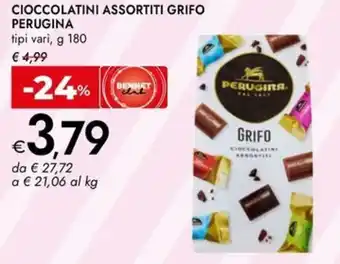 Bennet Cioccolatini assortiti grifo PERUGINA offerta