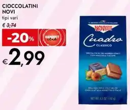 Bennet Cioccolatini NOVI offerta