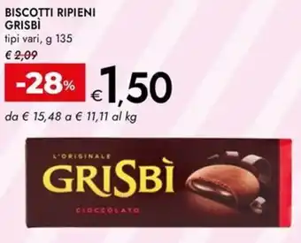 Bennet Biscotti ripieni GRISBÌ offerta