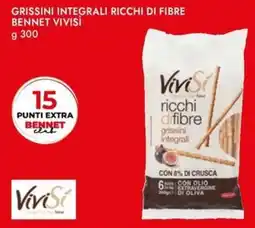 Bennet Grissini integrali ricchi di fibre BENNET VIVISÌ offerta