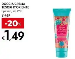 Bennet Doccia crema TESORI D'ORIENTE offerta