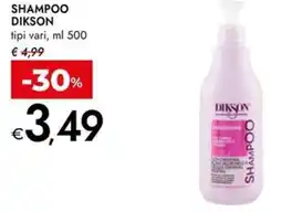 Bennet Shampoo DIKSON offerta