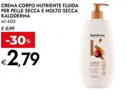 Bennet Crema corpo nutriente fluida per pelle secca e molto secca KALODERMA offerta