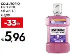 Bennet Collutorio LISTERINE offerta