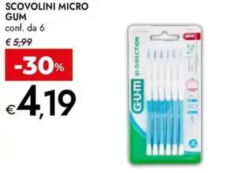 Bennet SCOVOLINI MICRO GUM conf. da 6 offerta