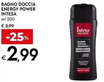 Bennet Bagno doccia energy power intesa offerta