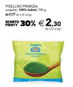 Esselunga Pisellini primizia surgelati, 100% italiani offerta