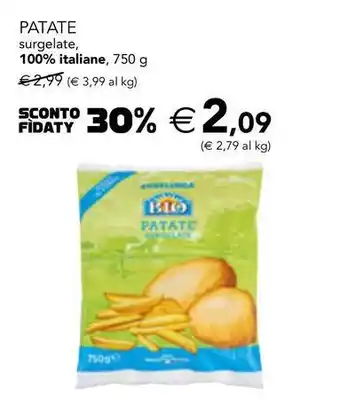 Esselunga Patate surgelate, 100% italiane offerta