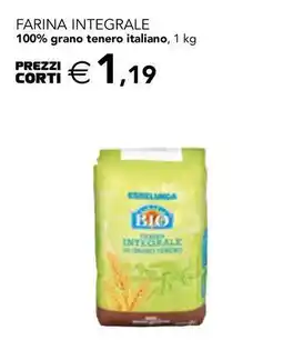 Esselunga Farina integrale 100% grano tenero italiano offerta