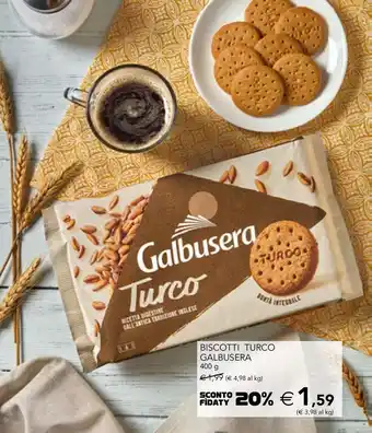 Esselunga Biscotti turco galbusera offerta