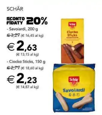 Esselunga Schär offerta