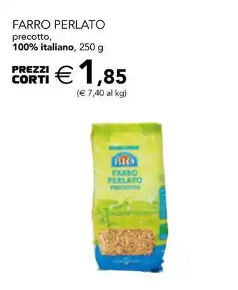 Esselunga Farro perlato precotto offerta