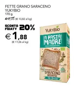 Esselunga Fette grano saraceno yukybio offerta