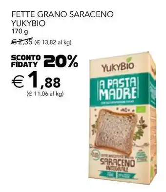 Esselunga Fette grano saraceno yukybio offerta