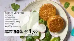 Esselunga Burger vegetale kioene offerta