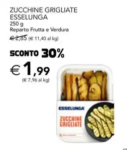 Esselunga Zucchine grigliate esselunga offerta