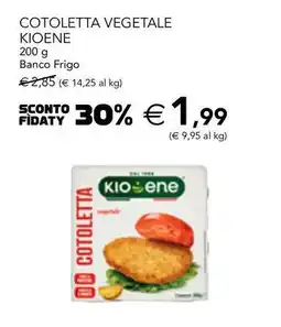 Esselunga Cotoletta vegetale kioene offerta