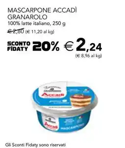 Esselunga Mascarpone accadì granarolo offerta