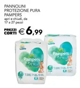 Esselunga Pannolini protezione pura pampers offerta