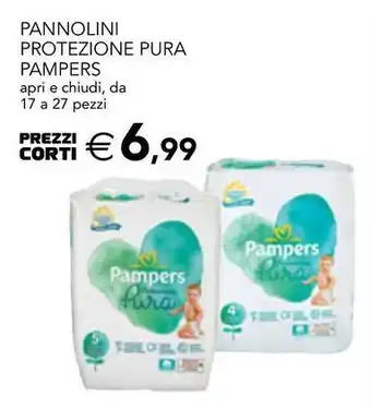 Esselunga Pannolini protezione pura pampers offerta