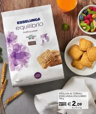 Esselunga Frollini ai cereali esselunga equilibrio offerta