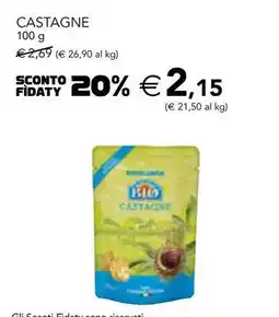 Esselunga Castagne offerta