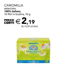 Esselunga Camomilla setacciata, 100% italiana, offerta