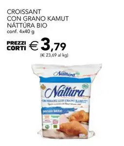 Esselunga Croissant con grano kamut náttúra bio offerta