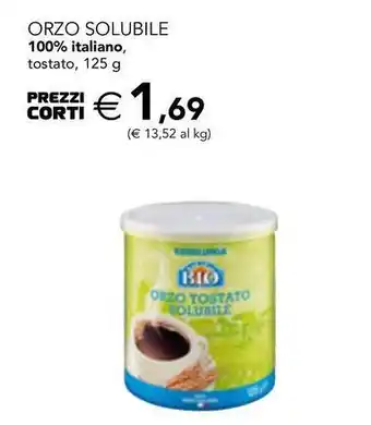 Esselunga Orzo solubile 100% italiano, tostato offerta