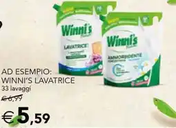 Esselunga Ad esempio: winni's lavatrice 33 lavaggi offerta