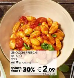 Esselunga Gnocchi freschi patarò offerta