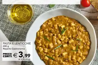 Esselunga Pasta e lenticchie offerta