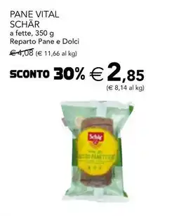 Esselunga Pane vital schär offerta