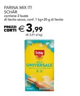 Esselunga Farina mix it! schär offerta