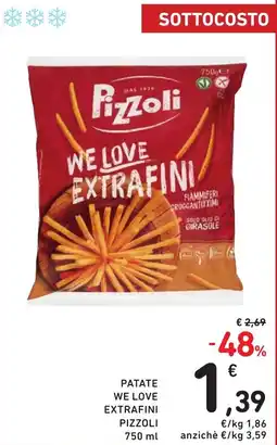 Spazio Conad Patate we love extrafini pizzoli offerta