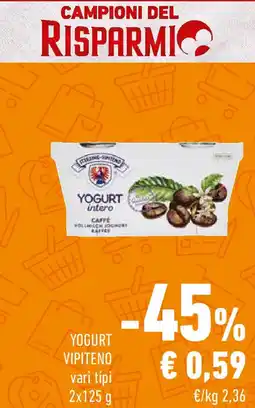 Conad Yogurt vipiteno offerta