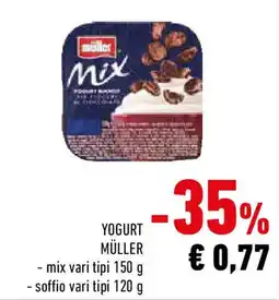 Conad Yogurt müller offerta