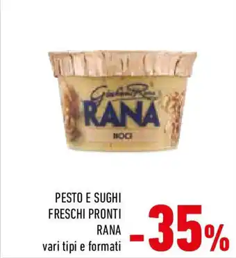 Conad Pesto e sughi freschi pronti offerta