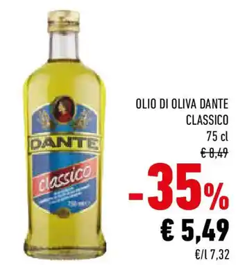 Conad Olio di oliva dante classico offerta