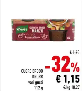 Conad Cuore brodo knorr offerta