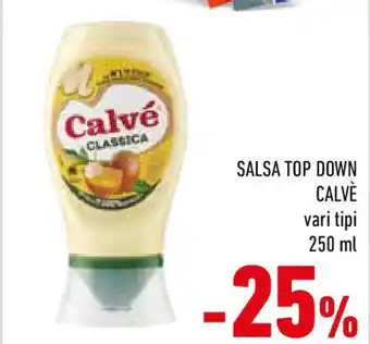 Conad Salsa top down calvé offerta