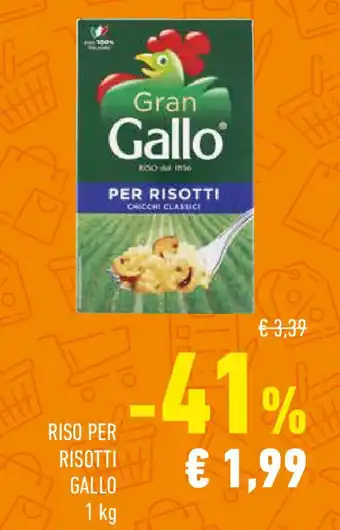 Conad Riso per risotti gallo offerta