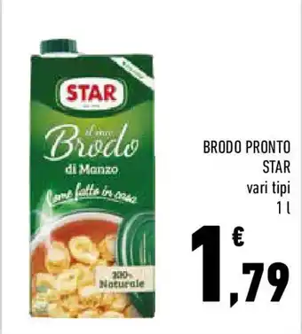 Conad Brodo pronto star offerta