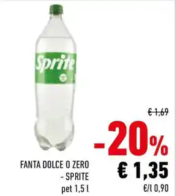 Conad Fanta dolce o zero offerta